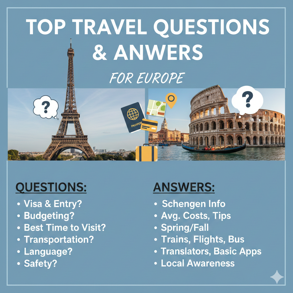 You are currently viewing Top Travel Questions and Answers for Europe