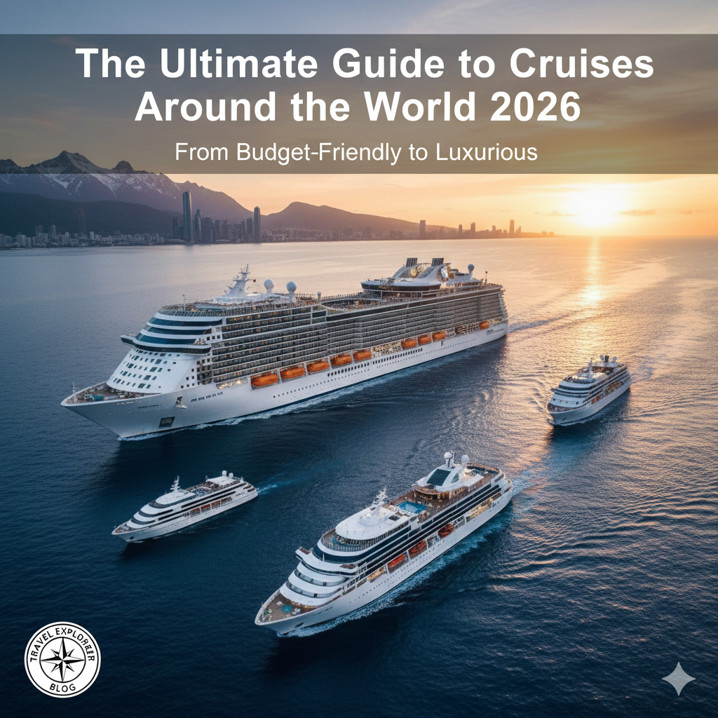 You are currently viewing The Ultimate Guide to Cruises Around the World 2026: From Budget-Friendly to Luxurious