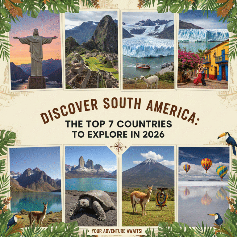 Discover South America: The Top 7 Countries to Explore in 2026