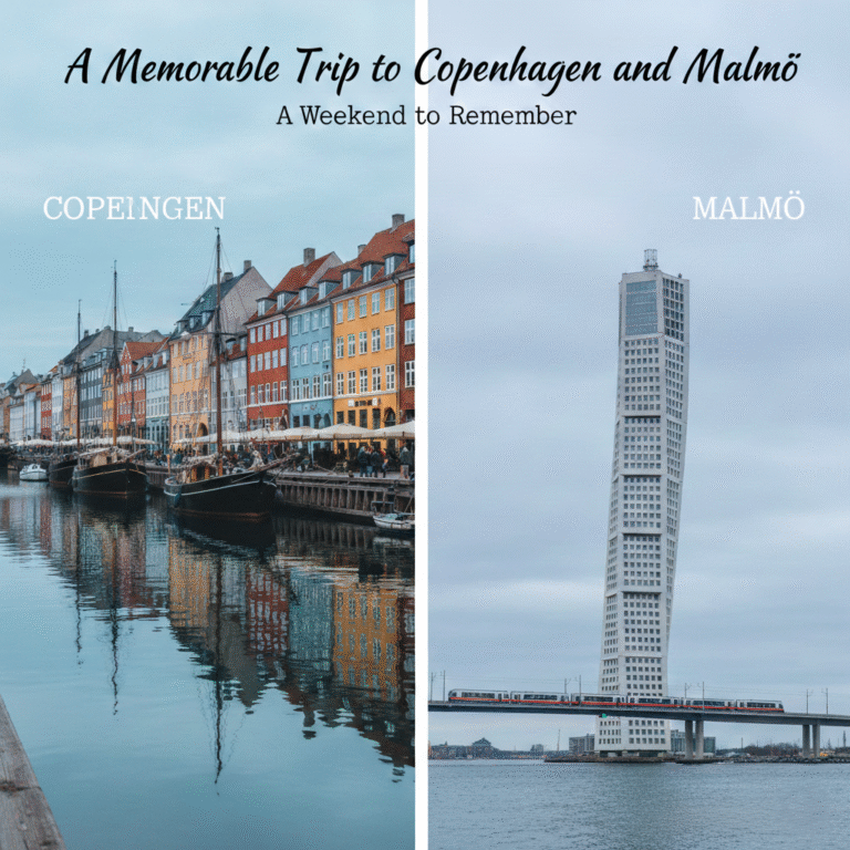 A Memorable Trip to Copenhagen and Malmö: A Weekend to Remember