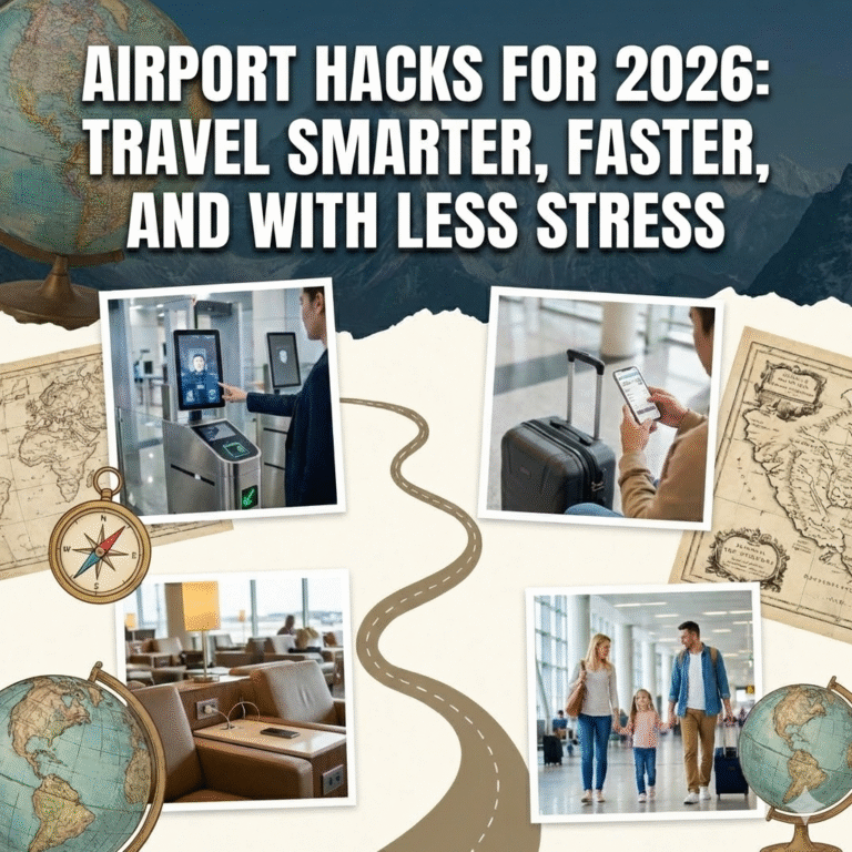 Airport Hacks for 2026: Travel Smarter, Faster, and With Less Stress