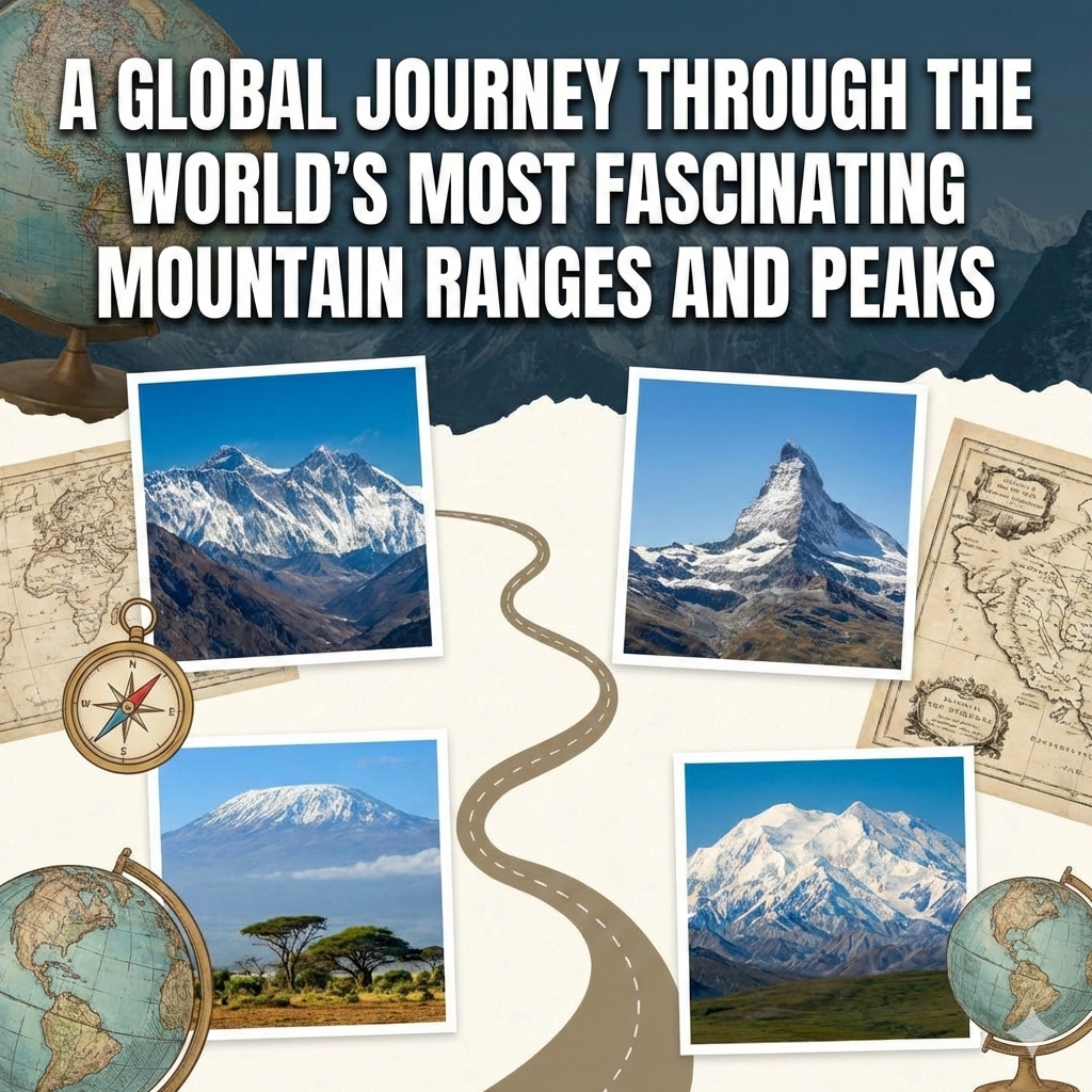 You are currently viewing A Global Journey Through the World’s Most Fascinating Mountain Ranges and Peaks