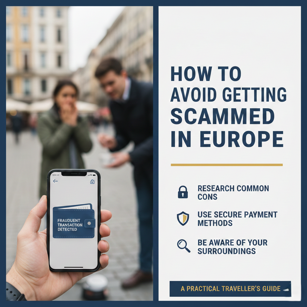 You are currently viewing How to Avoid Getting Scammed in Europe: A Practical Traveller’s Guide