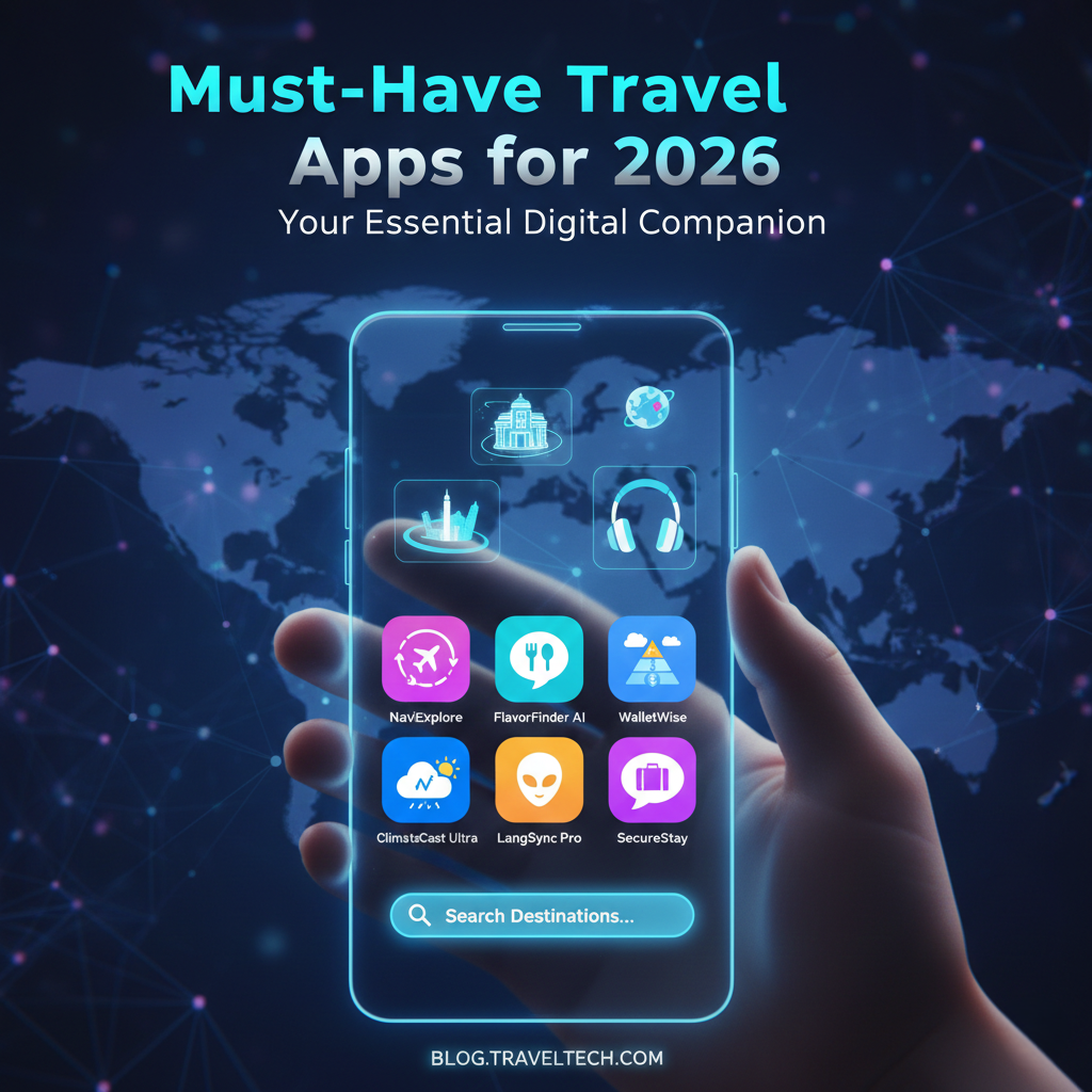 You are currently viewing Must-Have Travel Apps for 2026: Your Essential Digital Companion