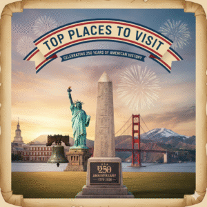 Read more about the article Celebrating the 250th Anniversary of the USA: Top Places to Visit