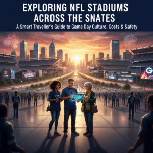Read more about the article Exploring NFL Stadiums Across the United States: A Smart Traveller’s Guide to Game Day Culture, Costs & Safety